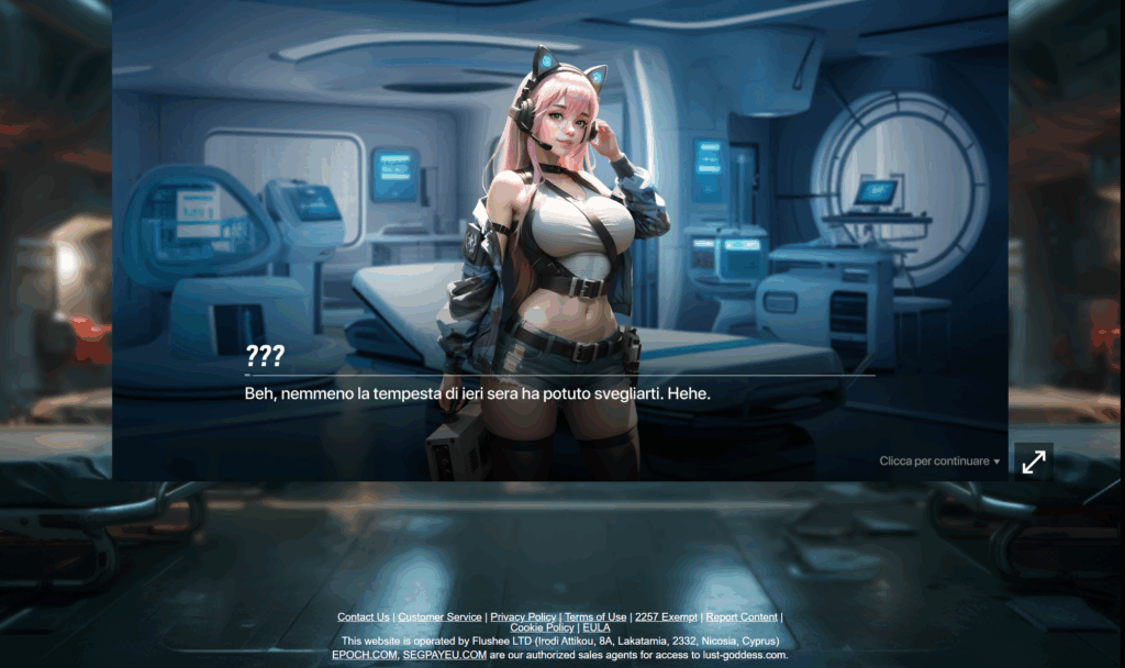 lust goddess giochi porno online