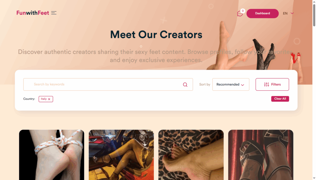 dove vendere foto dei piedi funwithfeet