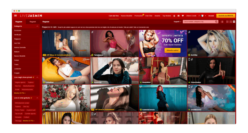 migliori siti cam girl